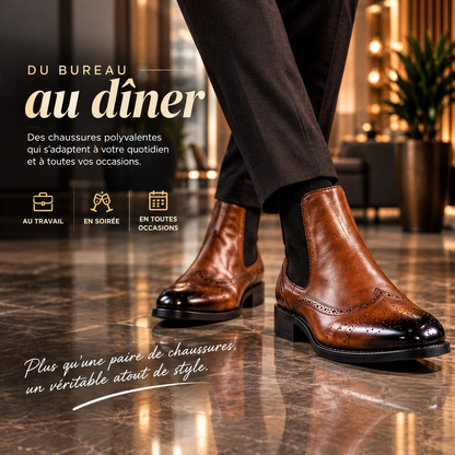 Bottines Homme vintage — Charme Britannique