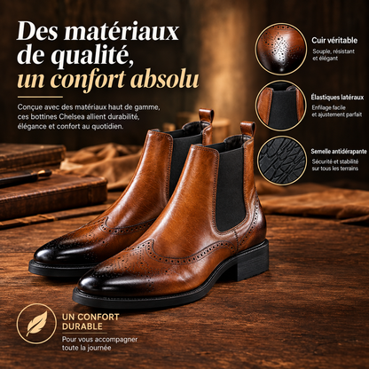 Bottines Homme vintage — Charme Britannique